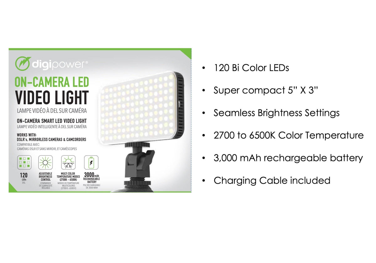 On-Camera LED Video Light U62944