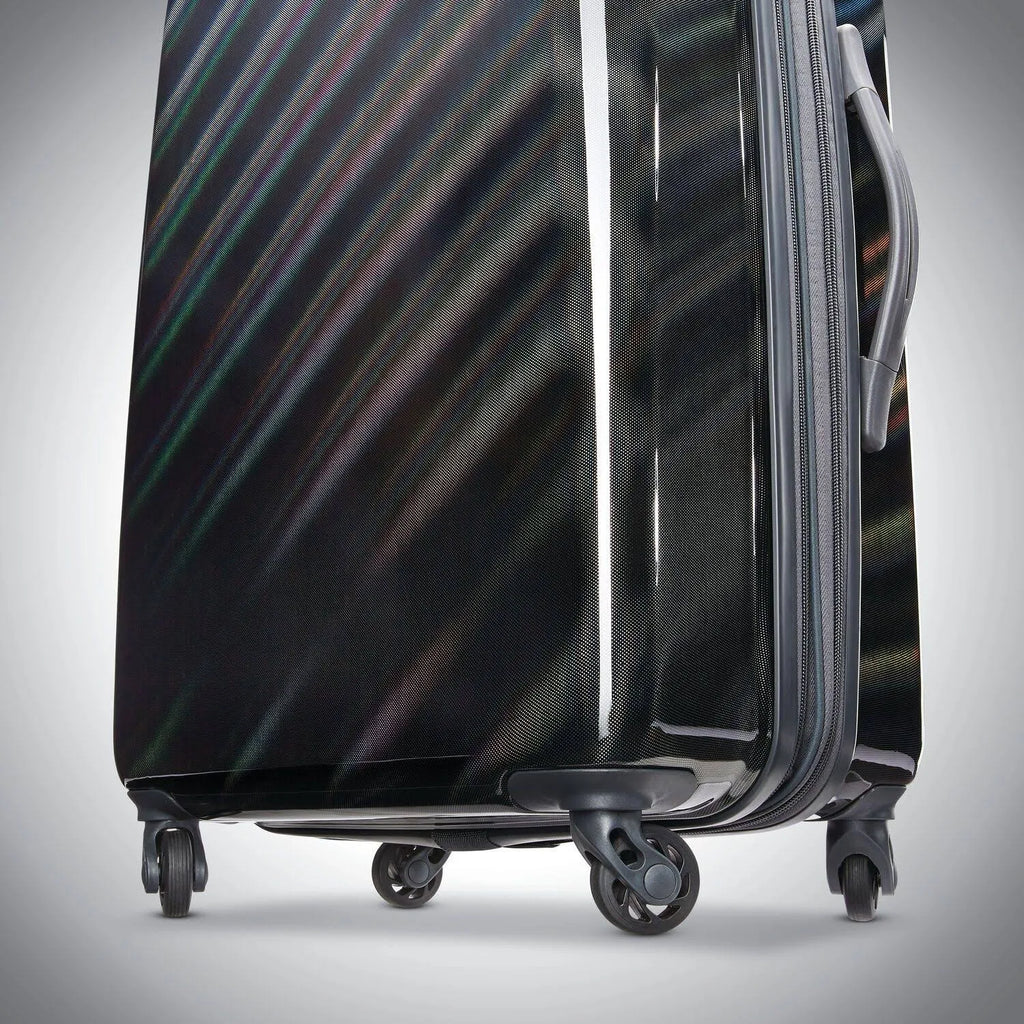 21in. Iridescent Black Spinner I501