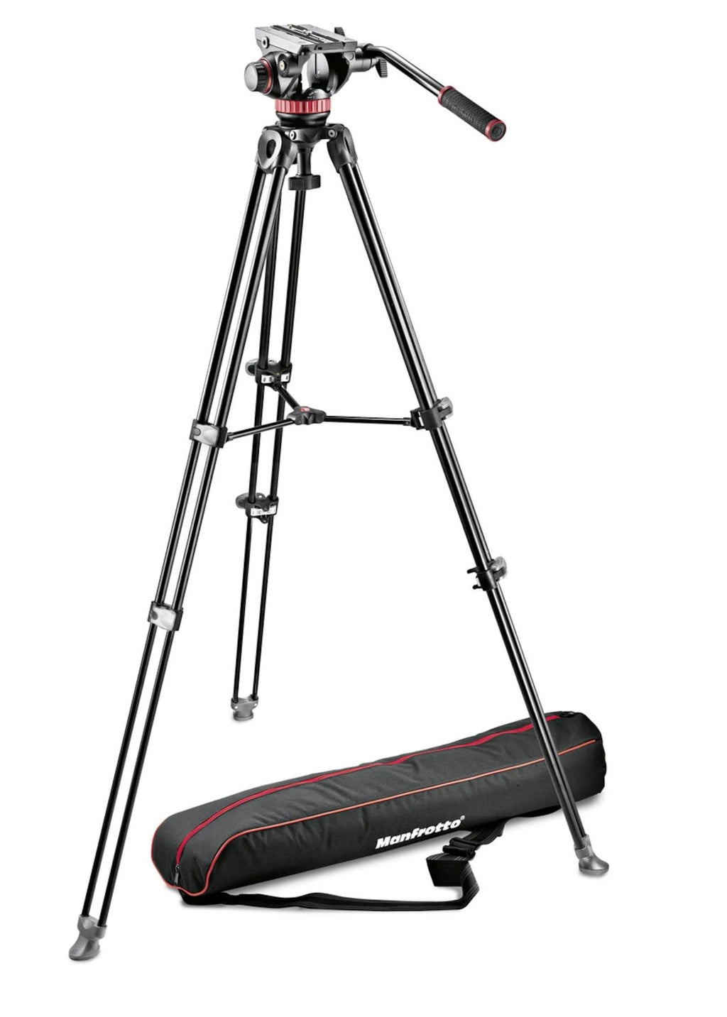 Fluid Head and Tripod System with Carrying Bag V575317