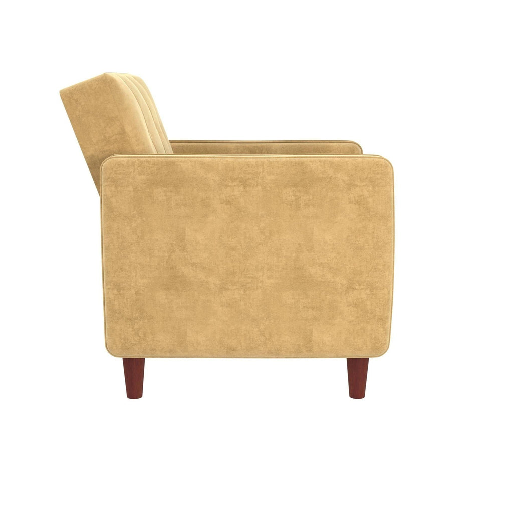 Pink Tufted Accent Chair D108
