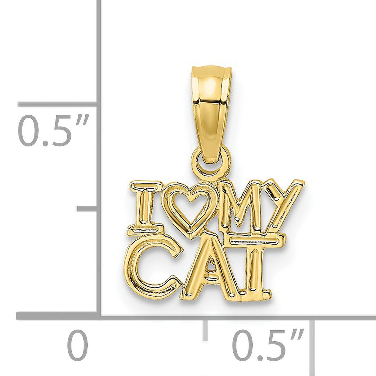 10K Yellow Gold Charm H4021