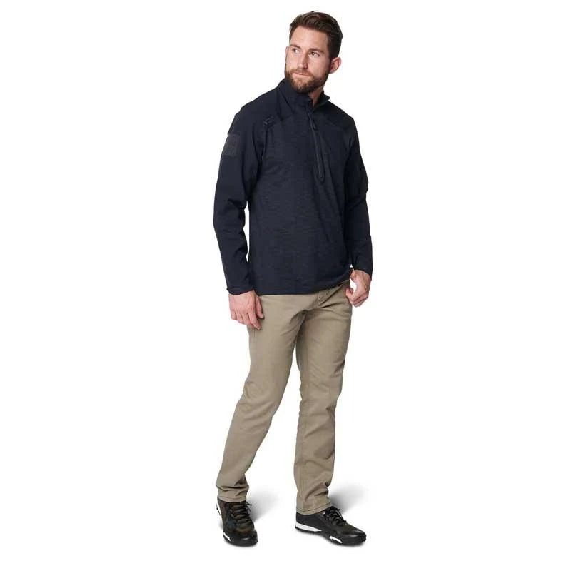 Dark Navy 1/4 Zip T7928