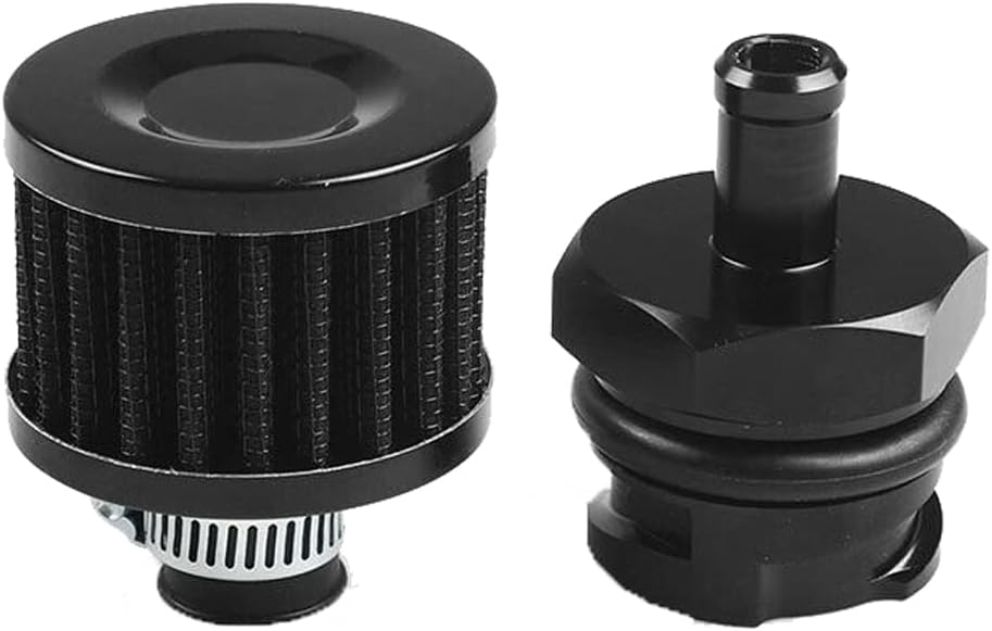 Aluminum Valve Cover Oil Cap Breather Fitting with Filter G45154