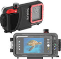 Waterproof Underwater Smartphone Scuba Case, Black K7461