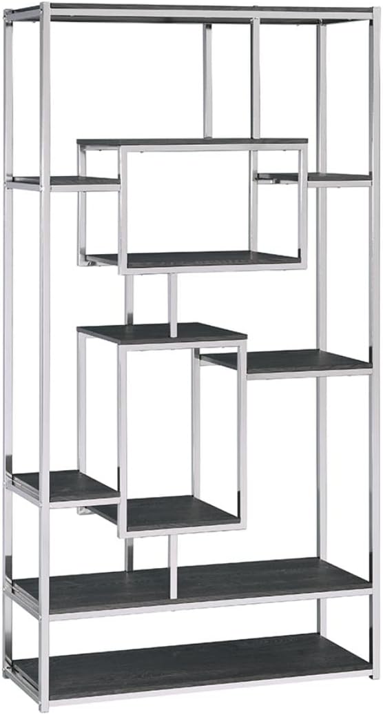 Gray Bookshelf W28514