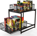 Black Under Sink Pull Out Organizer D96264