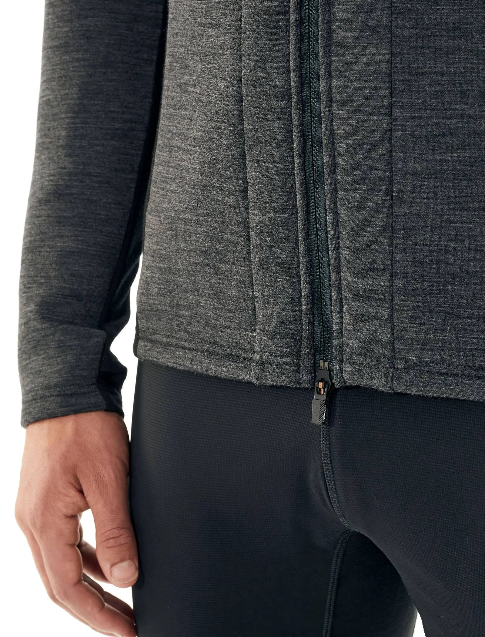 Small Jet Heather Zip Jacket D330095