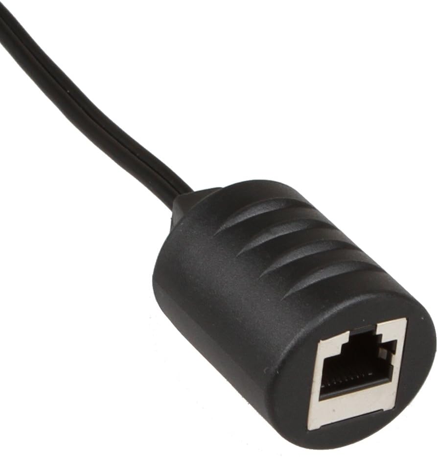 2Pack Stereo RCA to Stereo RCA Audio Extender Over Cat5 (2X RCA to RJ45 Female) B8576