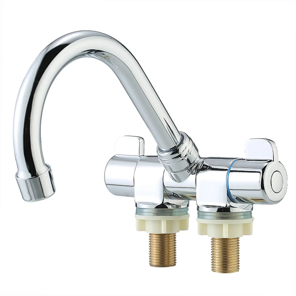 Foldable Kitchen Faucet with Hot and Cold Water J116