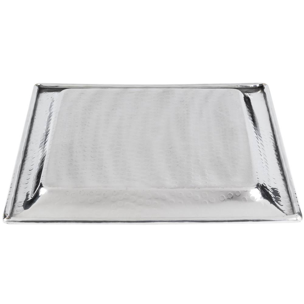 16x22 Square Hammered Tray M136207