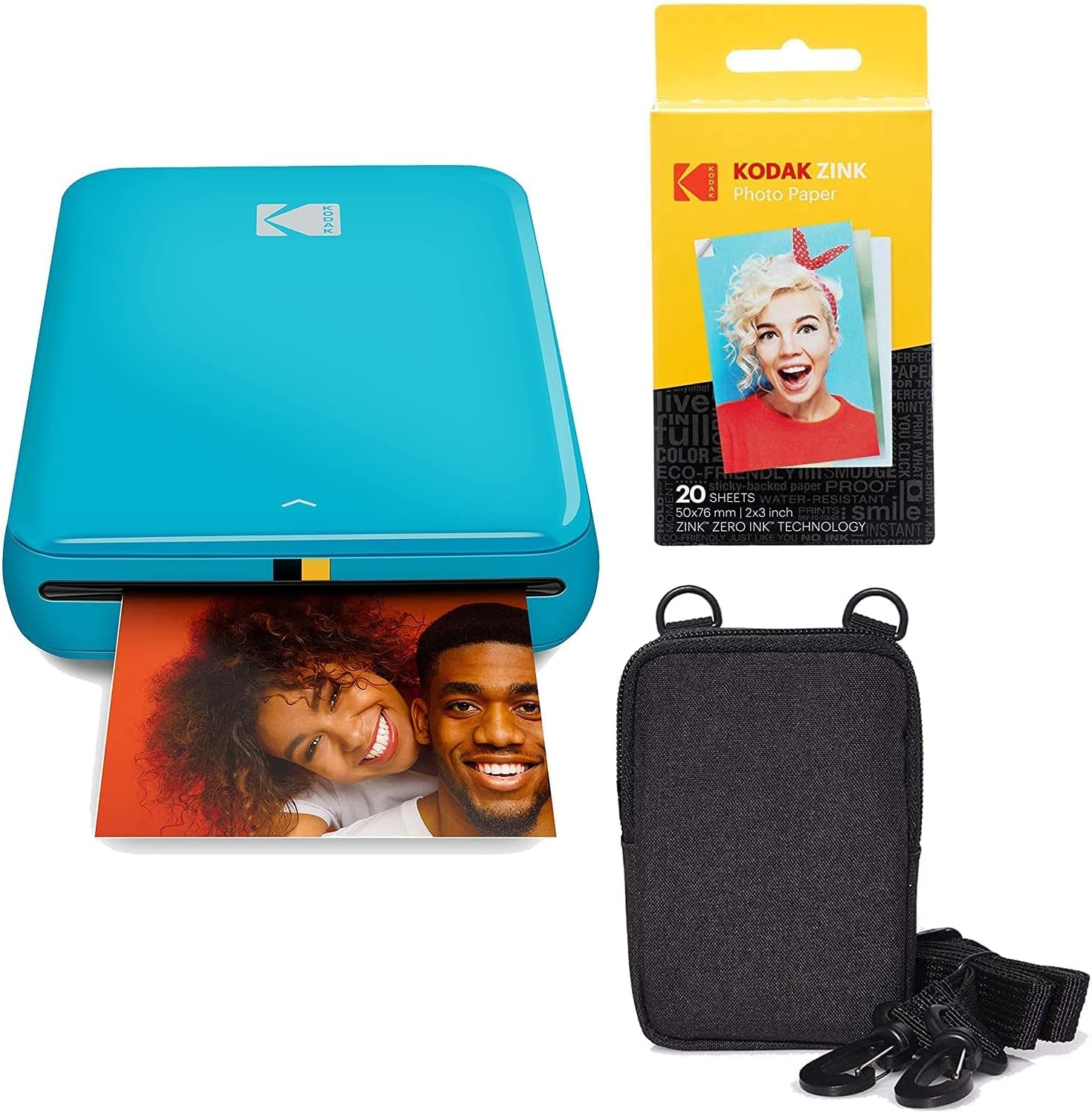 Pink Instant Photo Printer with Bluetooth/NFC J5207