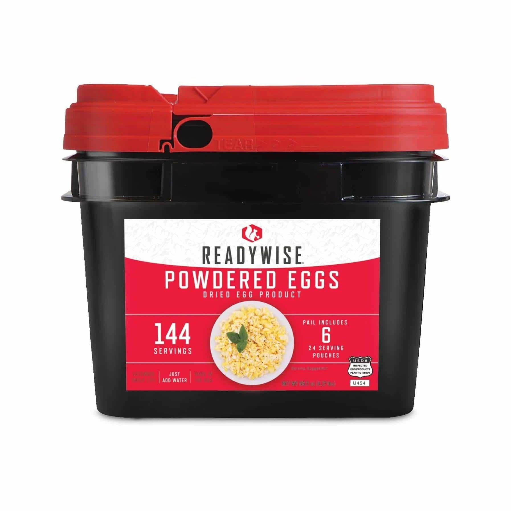 Powdered Eggs Bucket 144 Servings M396436