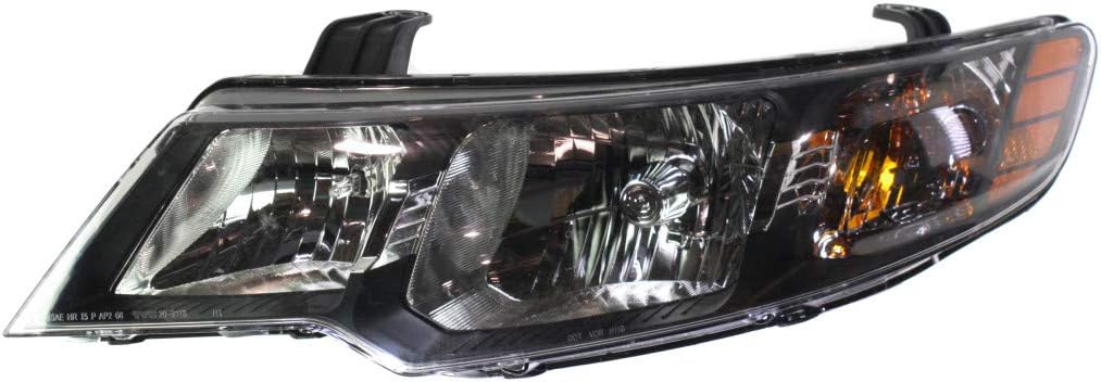 Passenger Side Headlight for Kia Forte Sedan 2010 2011 2012 2013 H894
