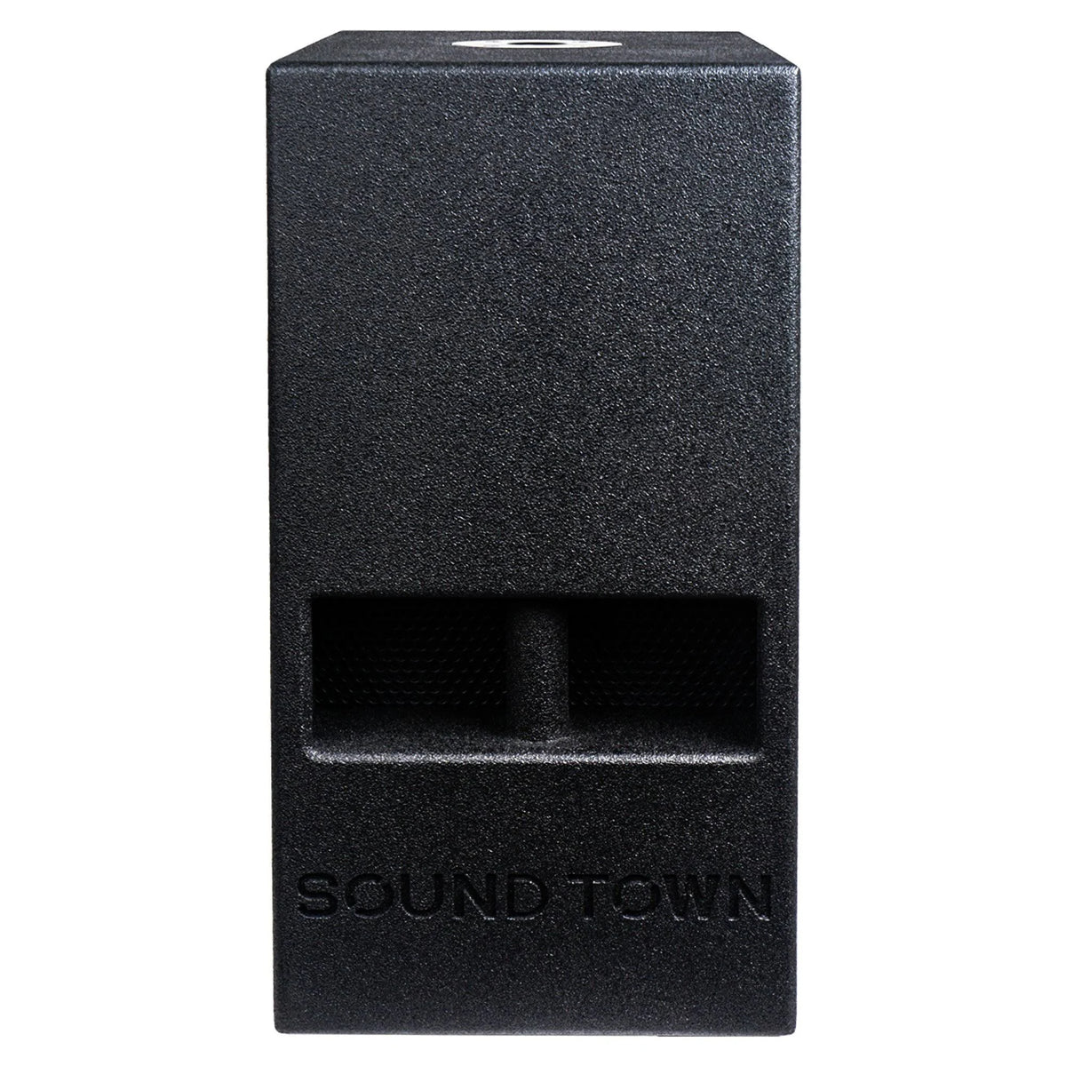 10” 600W Powered Subwoofer with Folded Horn Design, Black L853
