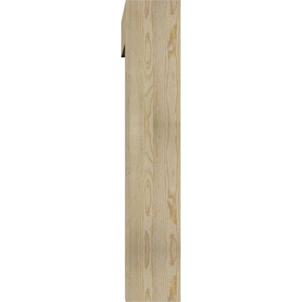 Douglas Fir Bracket with Offset Brace D9875