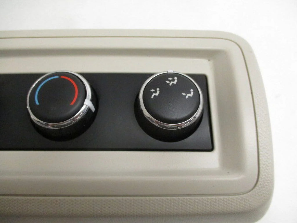 Rear Roof Manual Climate Temperature Control Z789