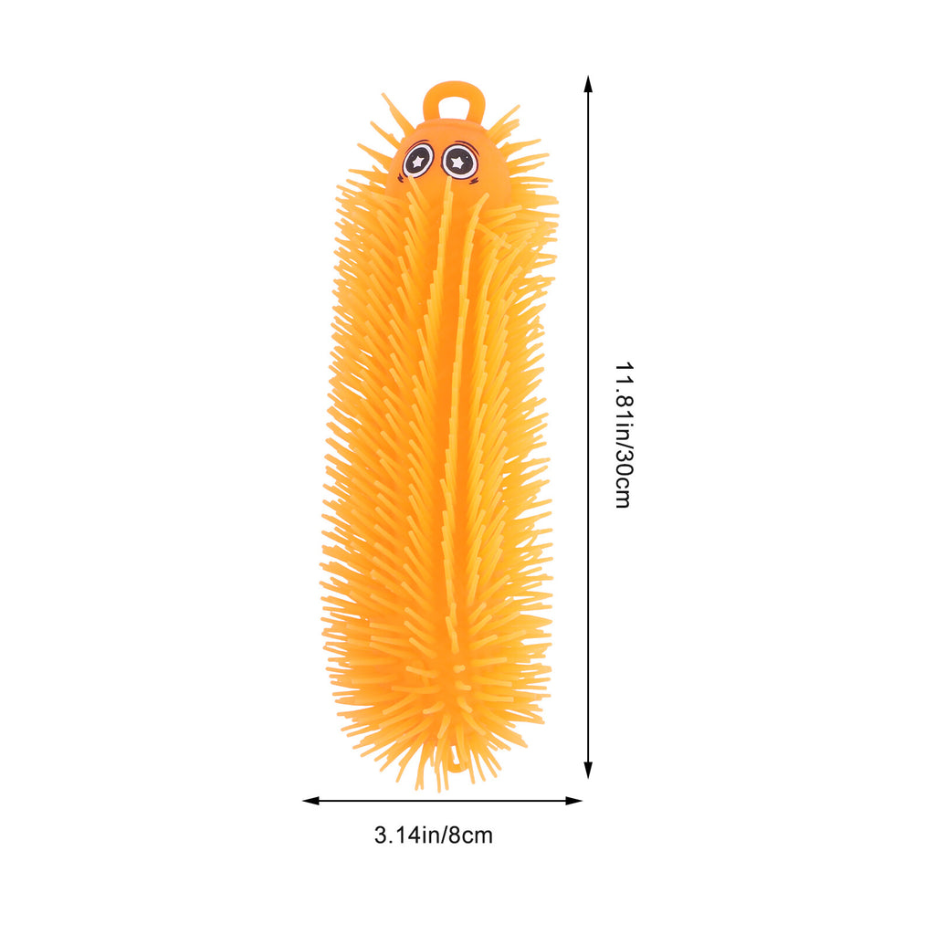 Flashing Inflatable Rubber Caterpillar Toy J897220