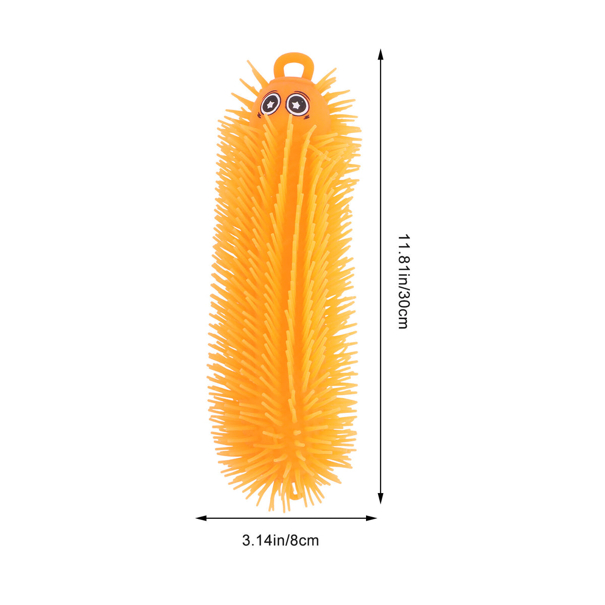 Flashing Inflatable Rubber Caterpillar Toy J897220