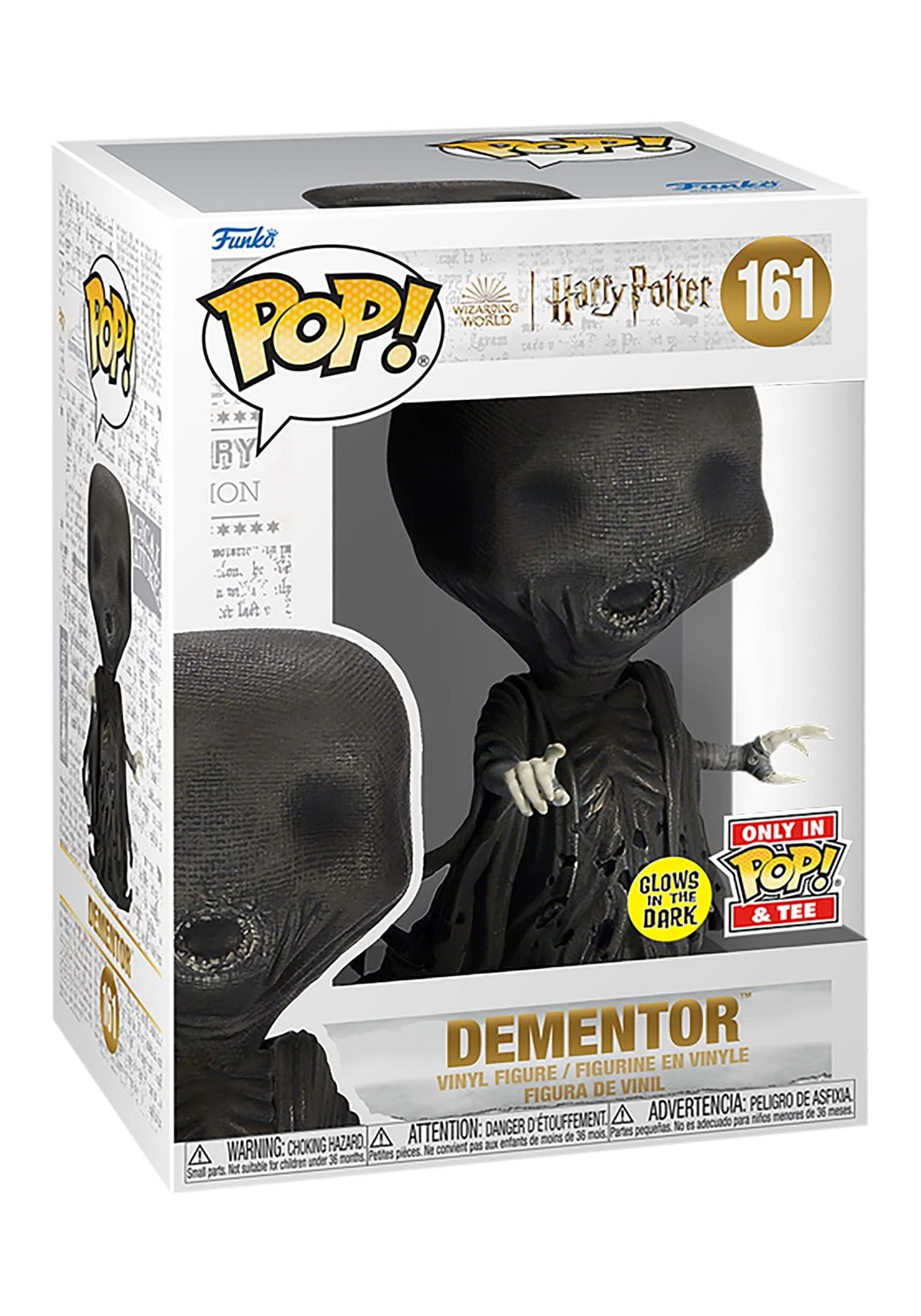 Harry Potter Dementor Glow POP! & Tee V79298