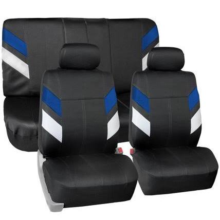 Green Neoprene Car Seat Covers Full Set Universal Q28147