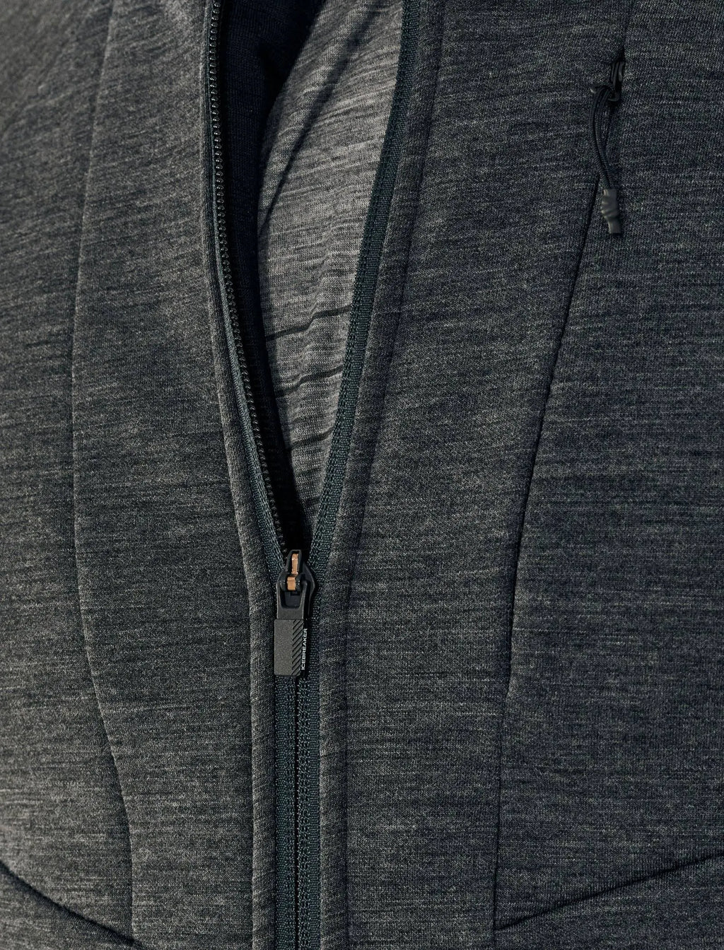 Small Jet Heather Zip Jacket D330095