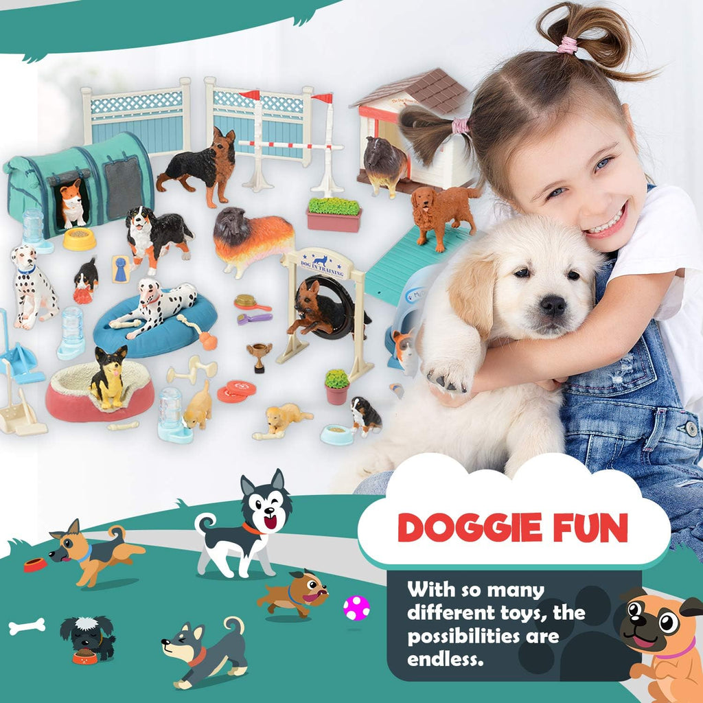 51 pc. Dog Playset R122127