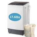 17.6 Lbs Capacity Top Load Portable Washing Machine with LED Display Q164