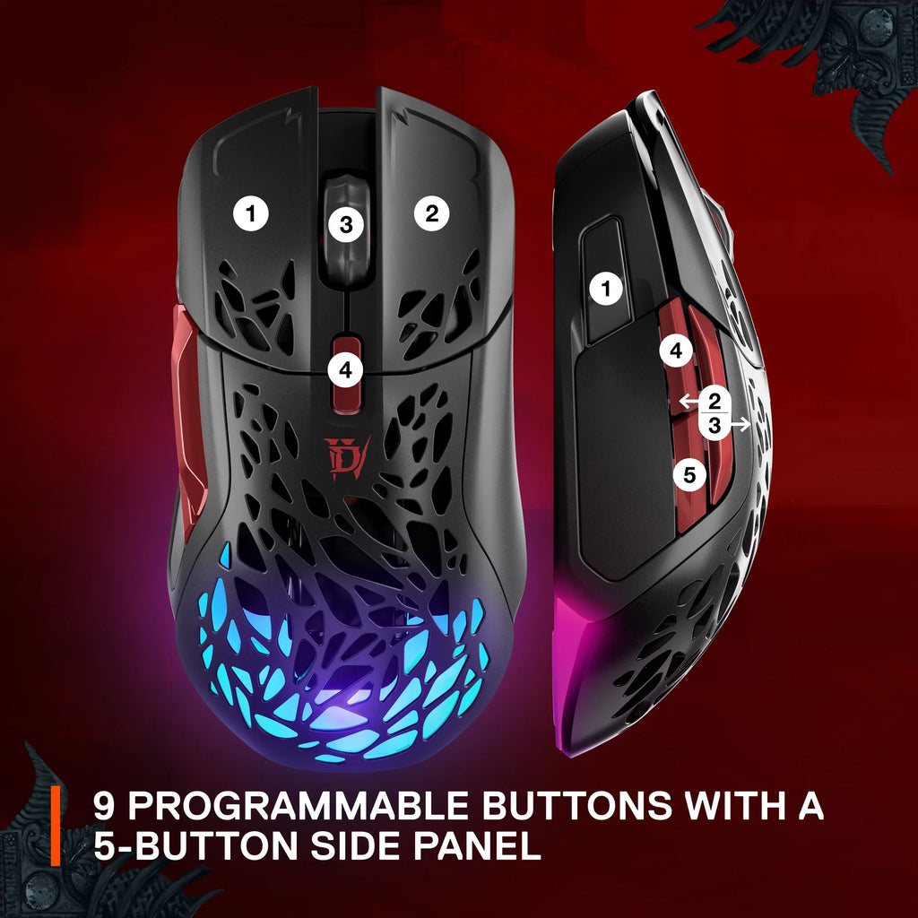 Black Wireless Gaming Mouse R52714