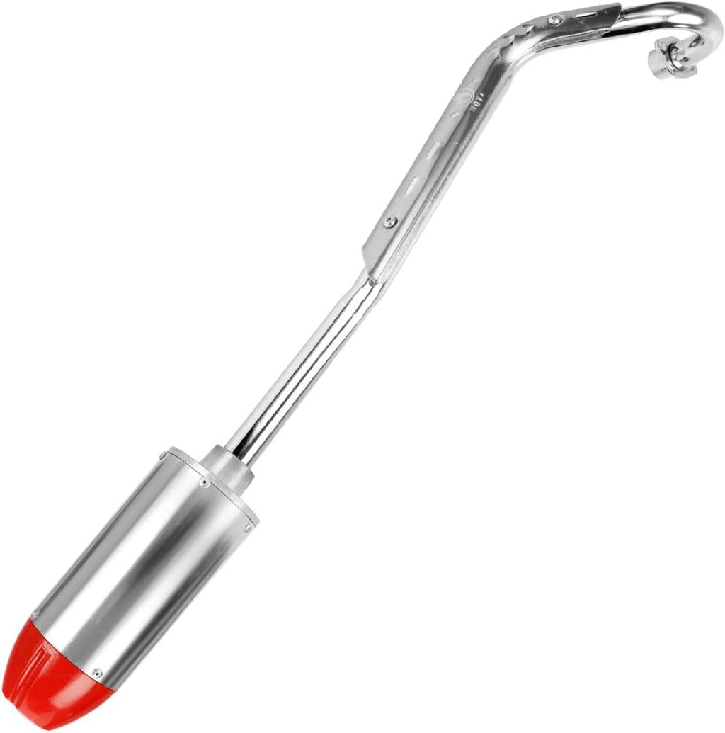 Red Pack of 2 Exhaust Muffler Silencer Pipe Assembly Kit P181514