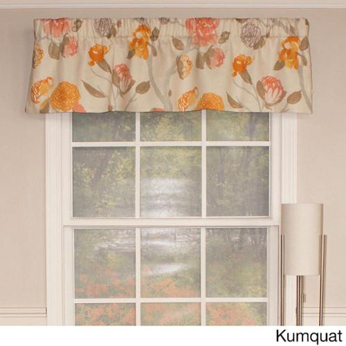 Kumquat 50" x 14" Rod Pocket Valance M563110