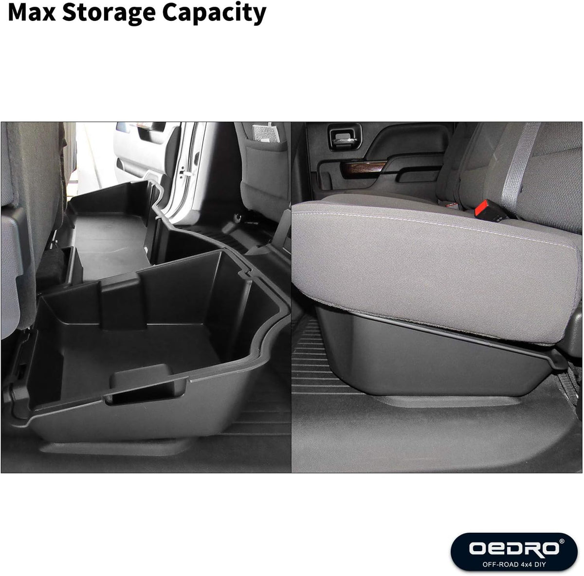 Rear Under Seat Storage Box for Crew Cab E2378