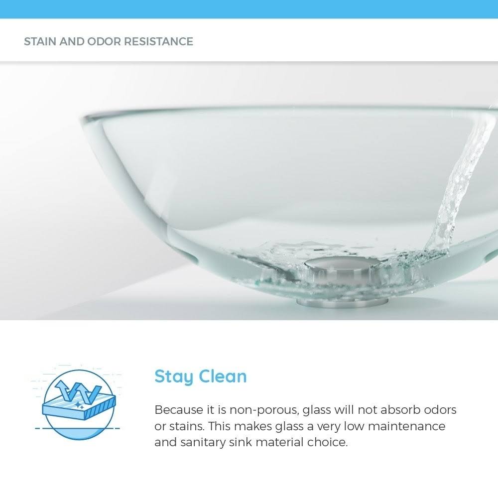Green Coloured Glass Leaf Vessel Sink X87843