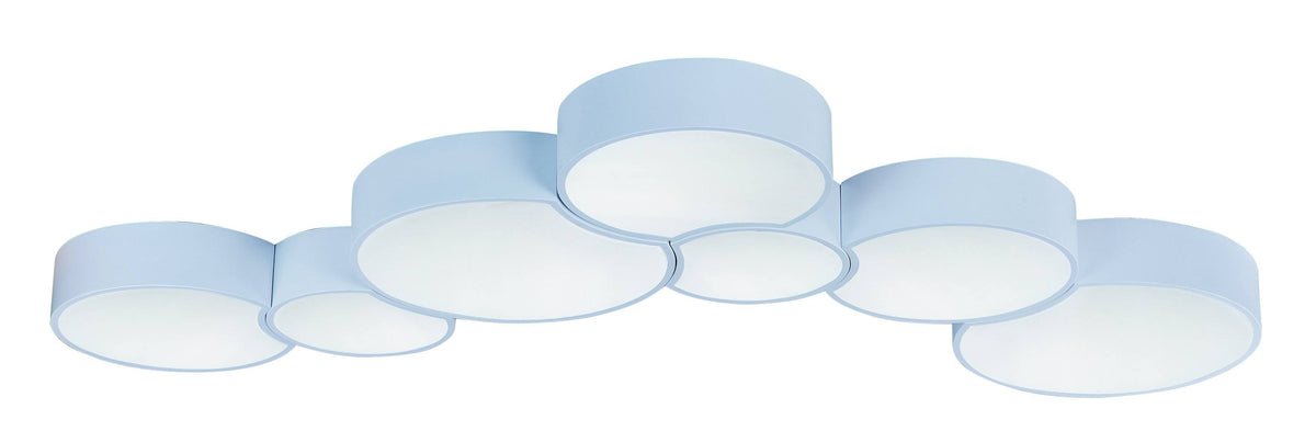 Matte White LED Flush Mount A36563
