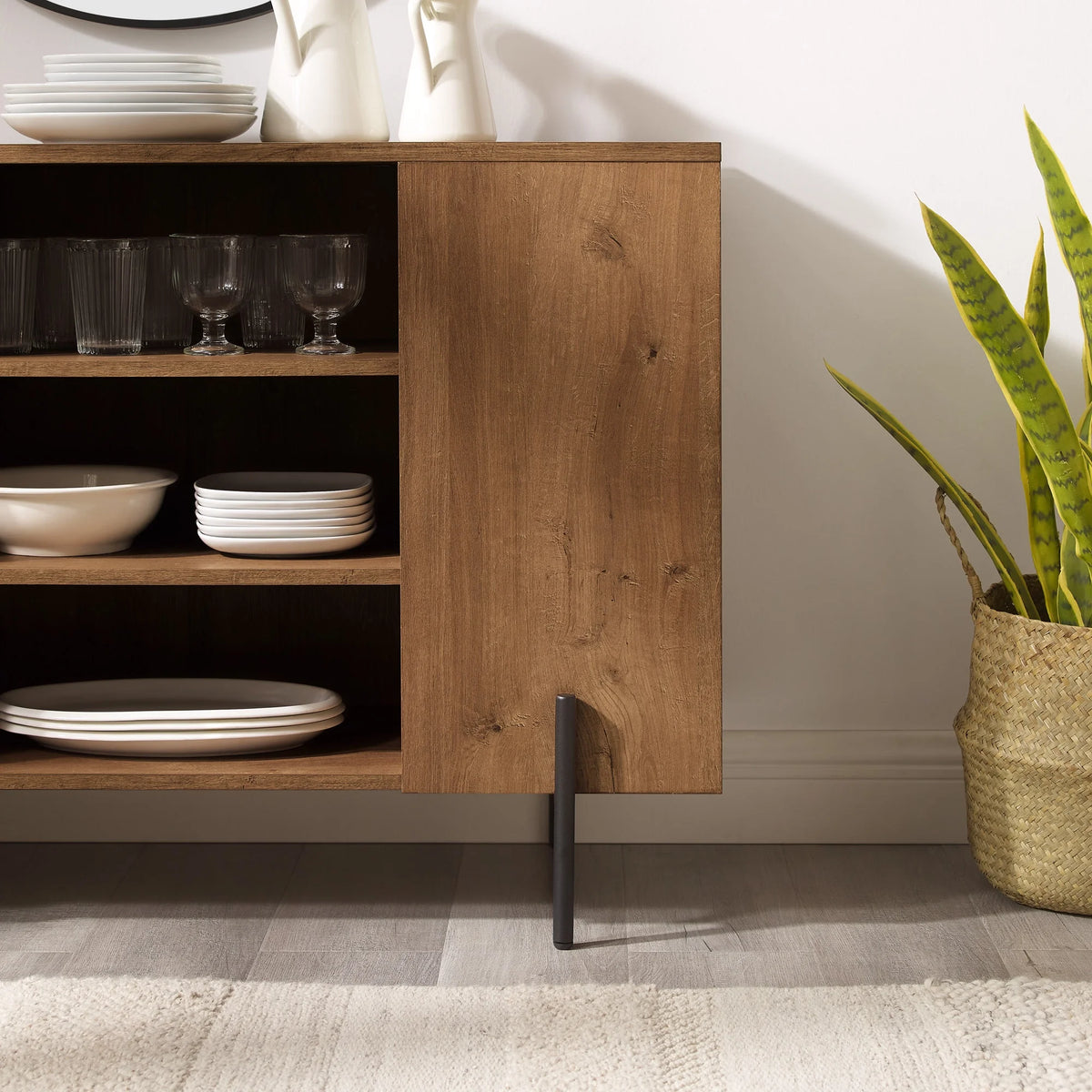 English Oak Console Table F522955