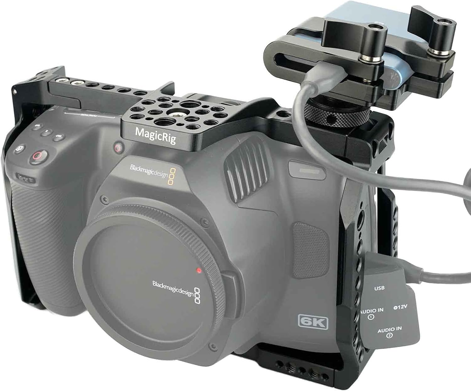 BMPCC 6K Pro Cage with T5 SSD Mount E19574