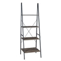 Urban Walnut Ladder Bookcase P64267