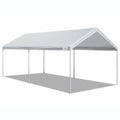 Heavy Duty Portable Carport 10 x 20 White E822153