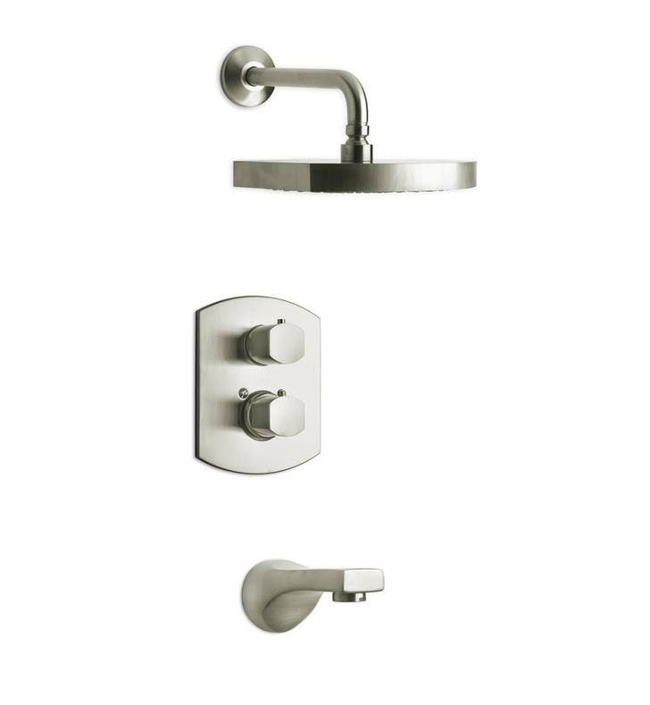 Thermostatic Tub and Shower Set with 2-Way Diverter Chrome T35172