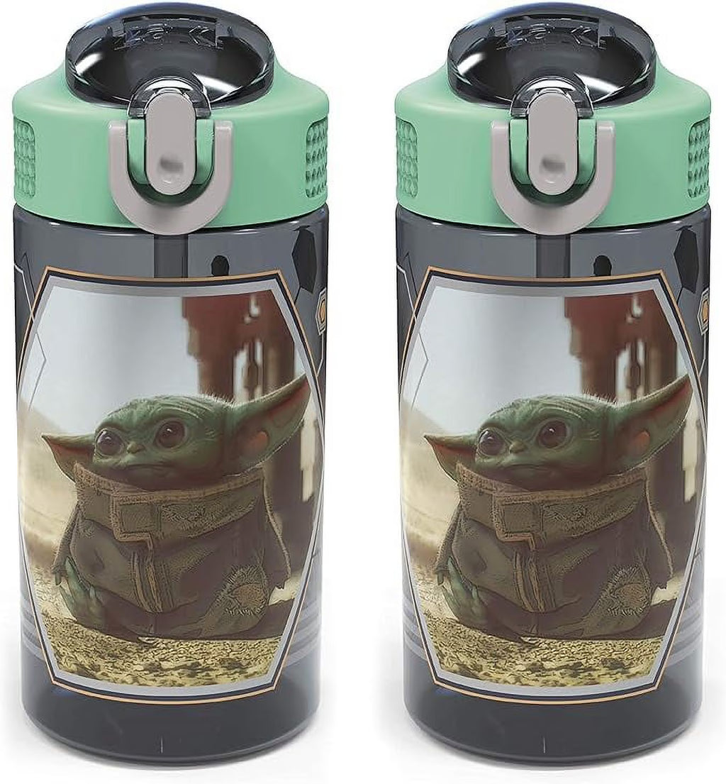 Leak-Proof Plastic Water Bottle 2pc Set S2238