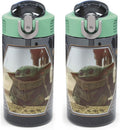 Leak-Proof Plastic Water Bottle 2pc Set S2238