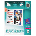 2PK Top-Load Sheet Protectors, Letter, 10/Pack U621616