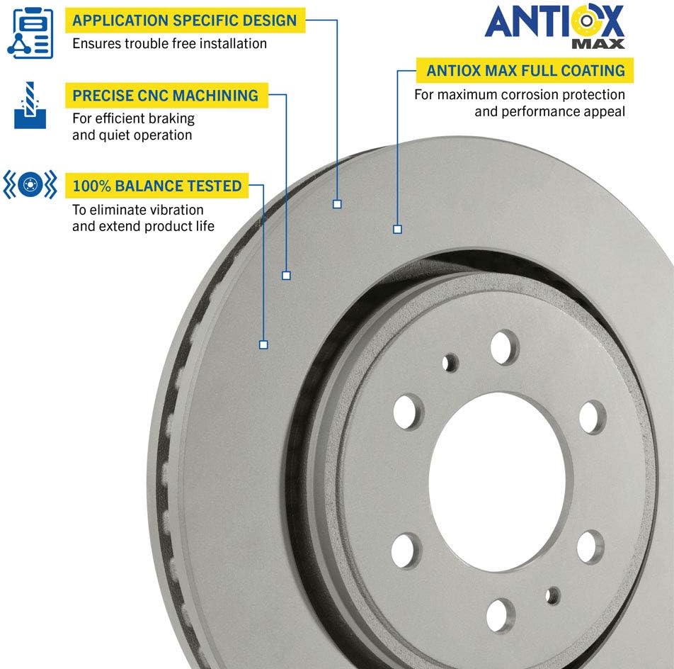 Rear Brake Rotor Pack of 2 K9990