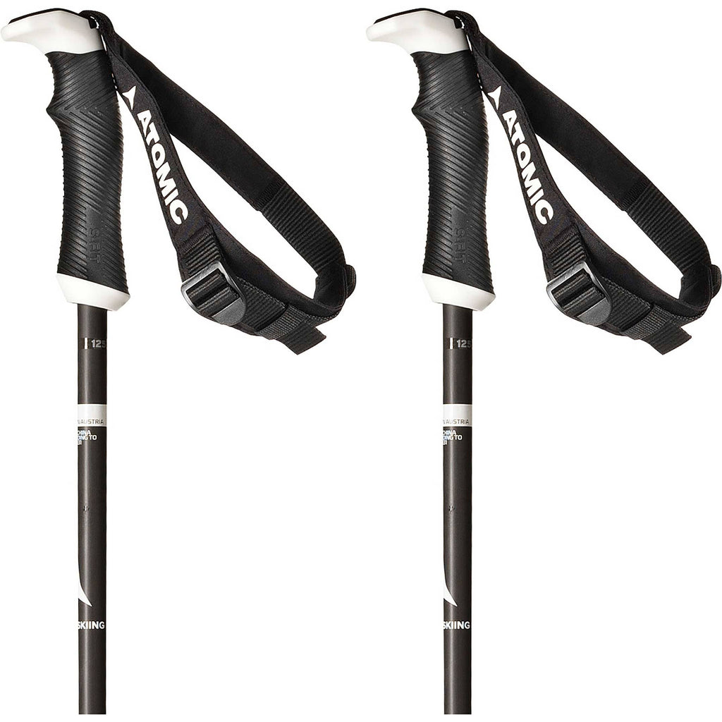 Black/White 115cm Ski Poles L892