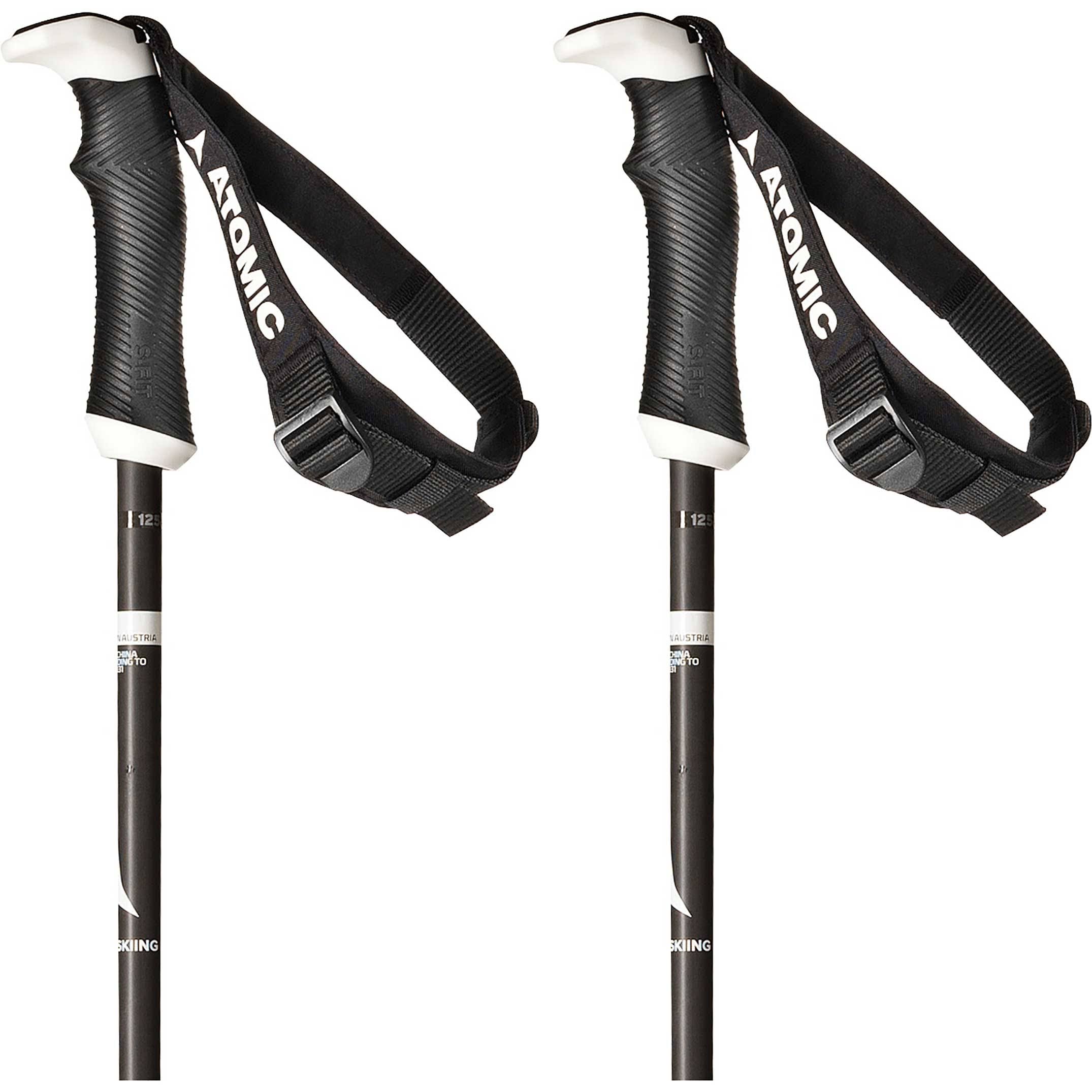 Black/White 115cm Ski Poles L892
