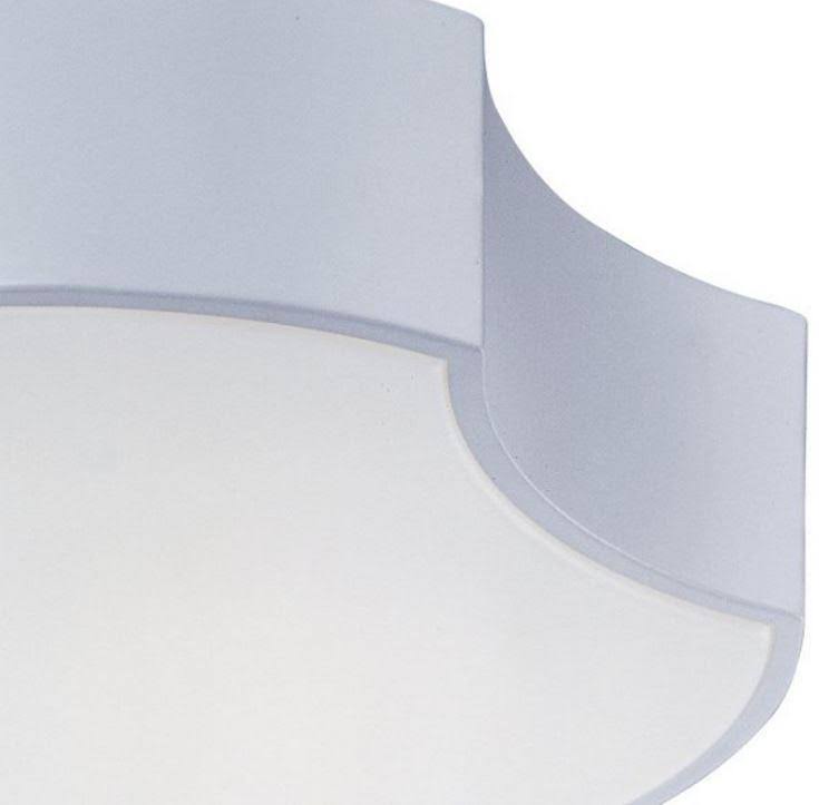 Matte White LED Flush Mount A36563