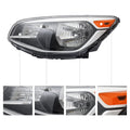 Halogen Headlight with Clear Lens for Kia Soul G728248