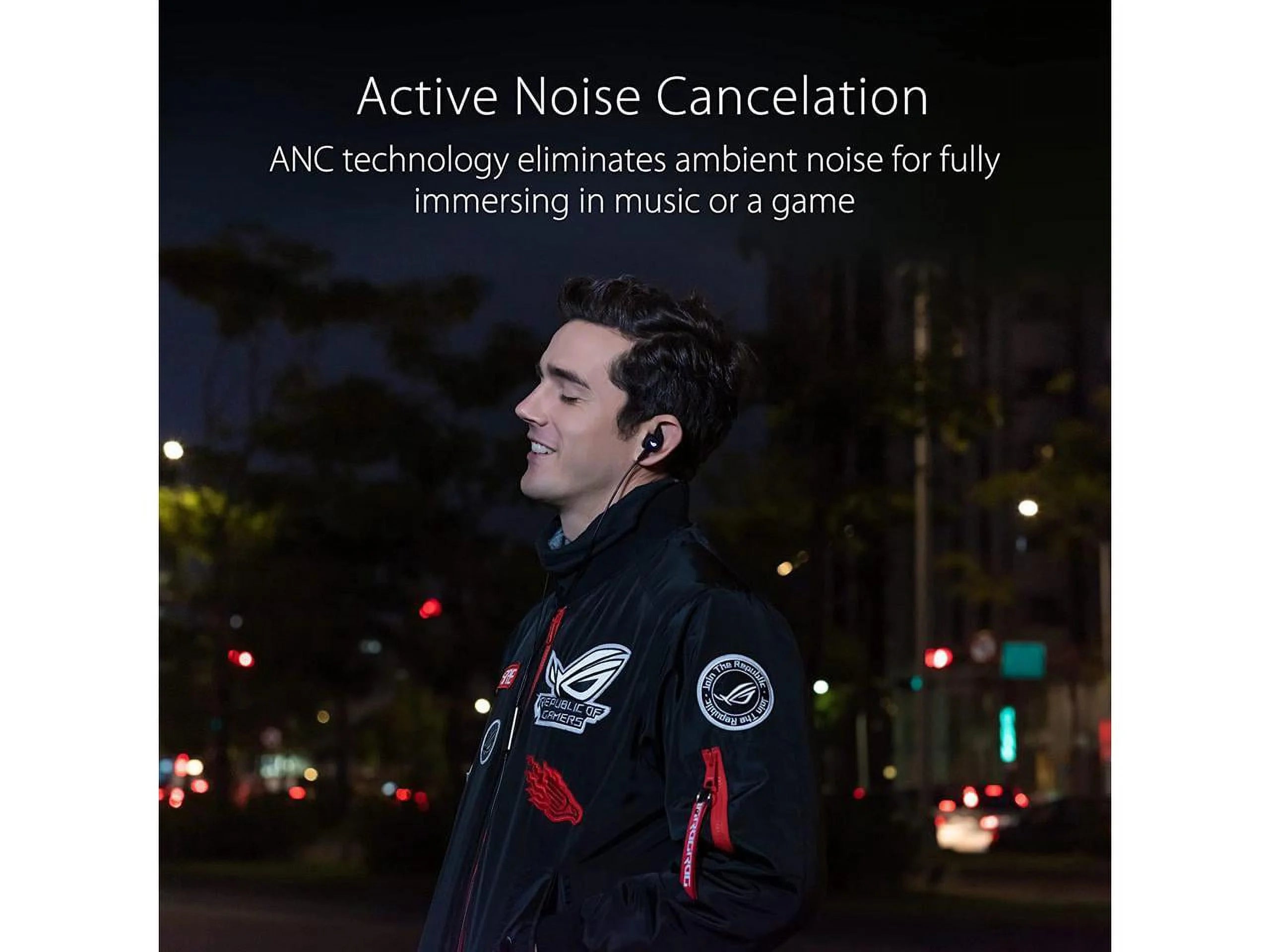 In-Ear Gaming Headphones with Microphone, ANC, USB-C V652718