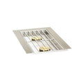 Stainless Steel Cooking Grid for Double Side Burner T3711
