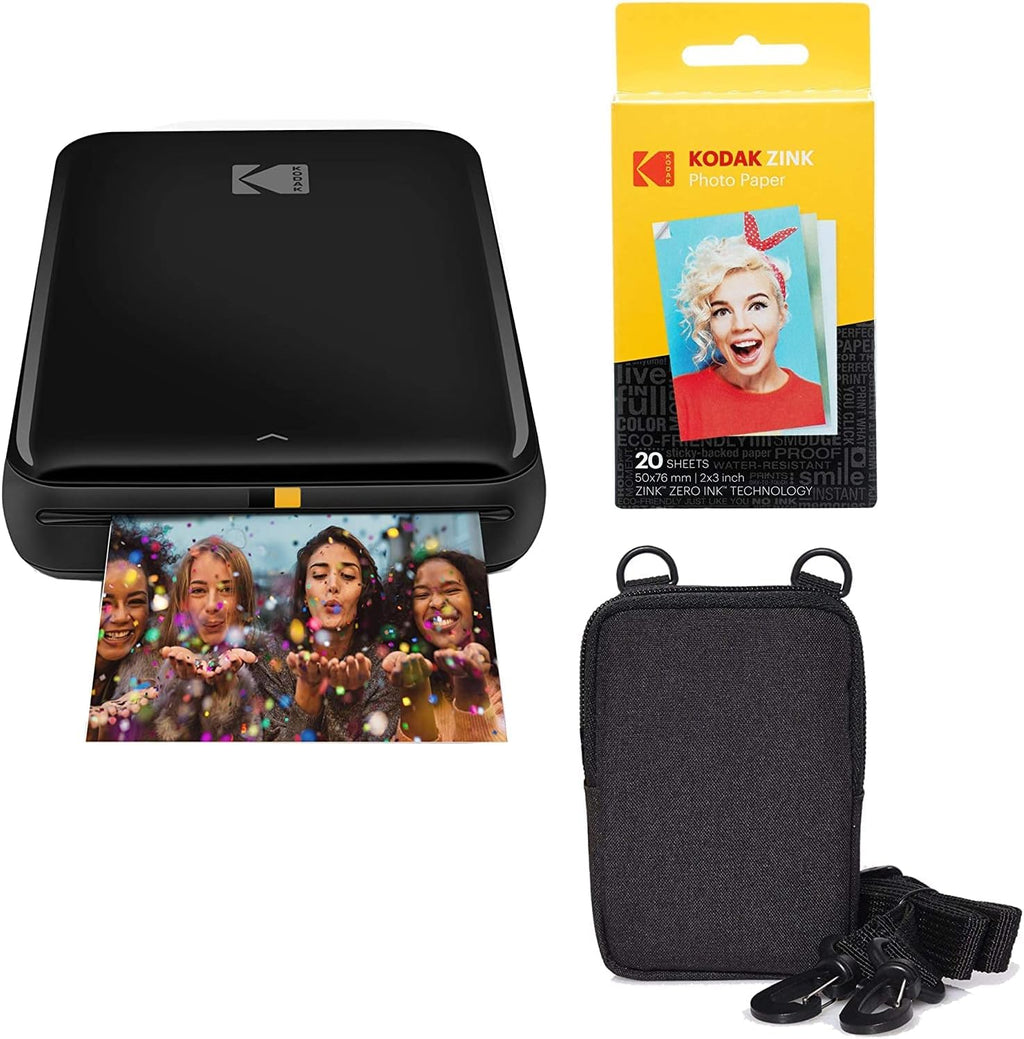 Pink Instant Photo Printer with Bluetooth/NFC J5207