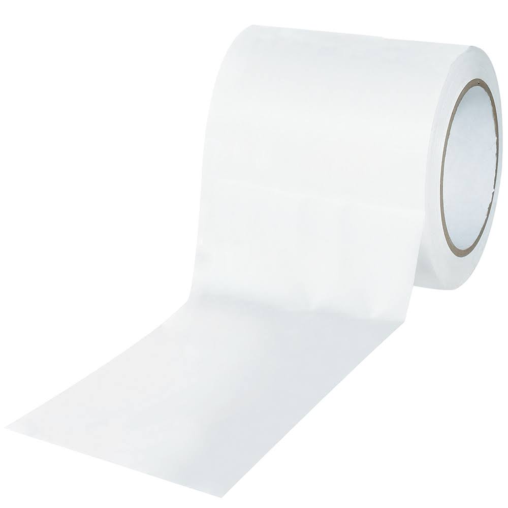 White Solid Vinyl Safety Tape, 12/Case S13529